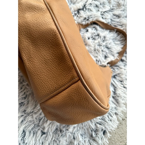 Prada 100% Authentic Light Brown Leather Shoulder Bag - Picture 9 of 12
